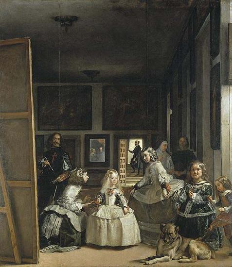 Diego Velazquez Las Meninas oil painting picture